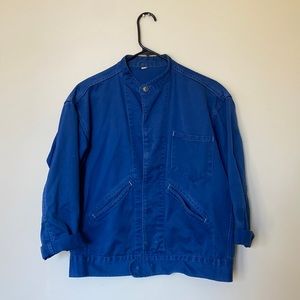 Vintage blue workwear jacket